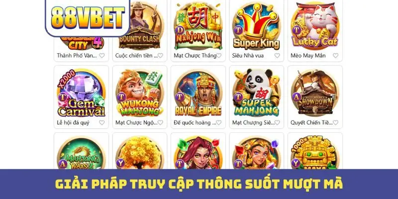 Giải pháp truy cập thông suốt mượt mà